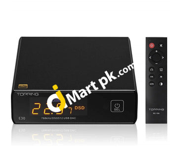 Topping E30 Mini Stereo Dac With Remote Control For Home Theater Game & Music - Imported From Uk